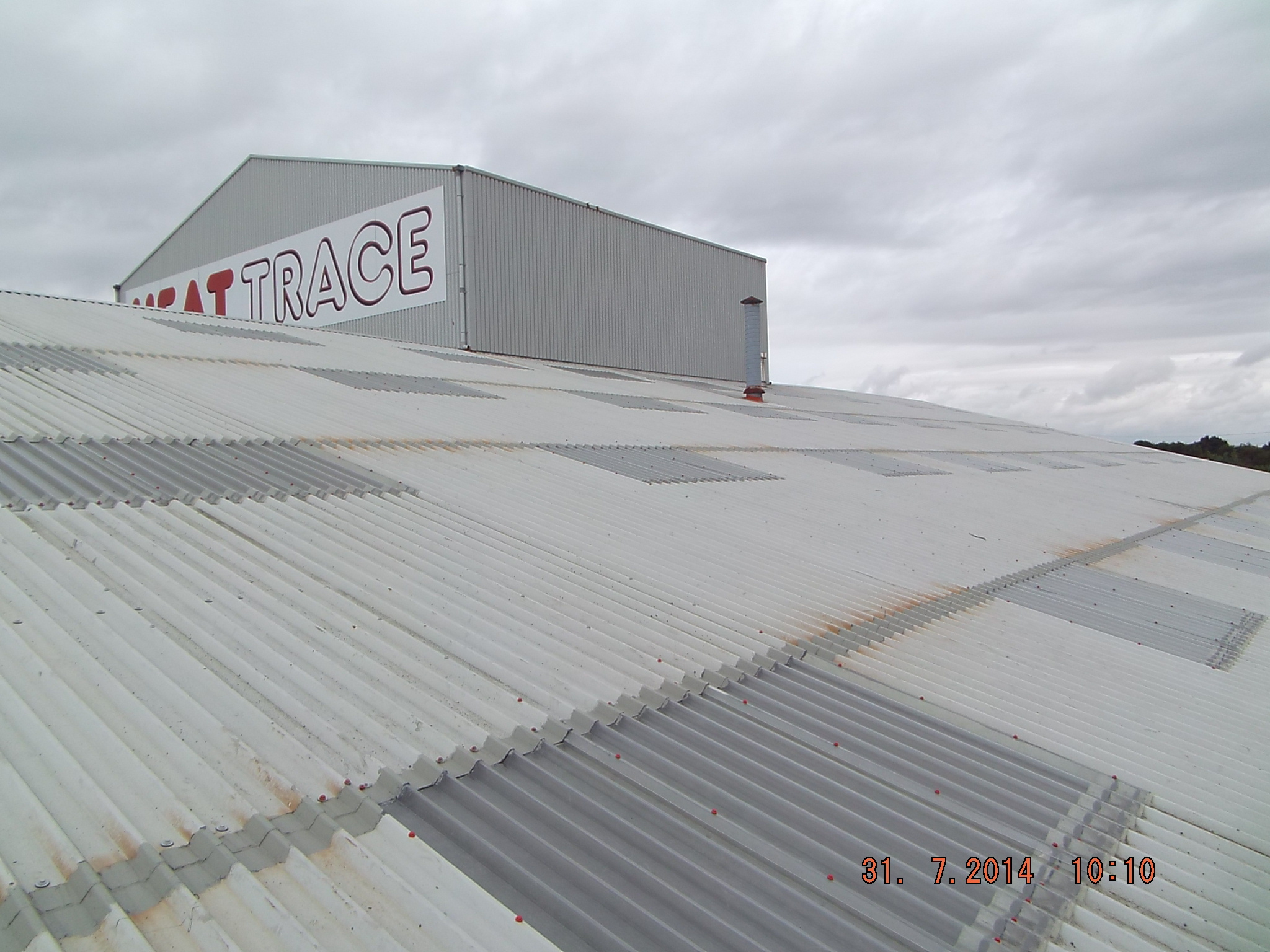 roof light replacement and end lap refurbishment