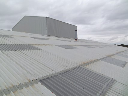roof light replacement and end lap refurbishment